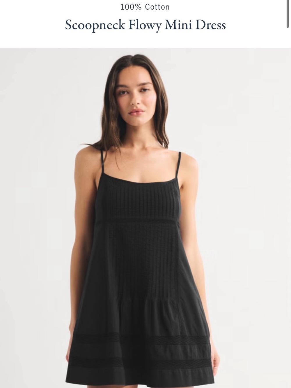 Abercrombie and Fitch Mini Dress - Black